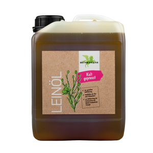 Linseed Oil cold-pressed, 5000ml