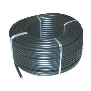 High-voltage underground cable (50m) for fence and ground supply lines.
