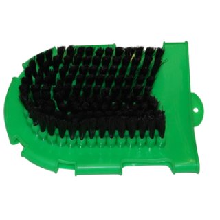 Grooming Glove with bristles and nubs