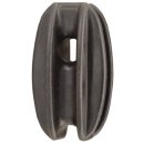 Corner/End Insulator (Polyethylene) oval, black