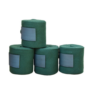 Fleece Bandagen (4er Set) grün
