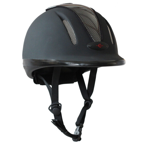 Riding Helmet / Cap, "Carbonic" Junior (50-54)
