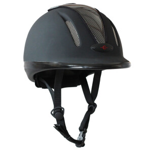 Riding Helmet / Cap, "Carbonic" L/XL (57-61)