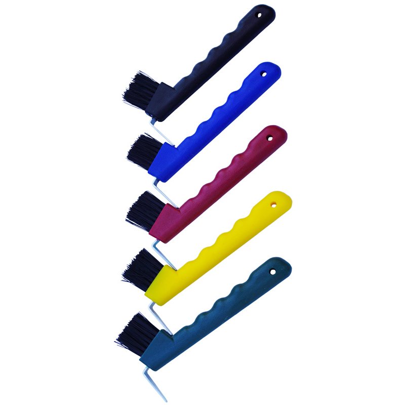 HoofPickBrush green German Riding Wholesale and Production of Equ