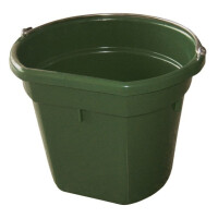 Feed and Water Bucket FlatBack green