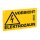 Warning Sign – Caution Electric Fence