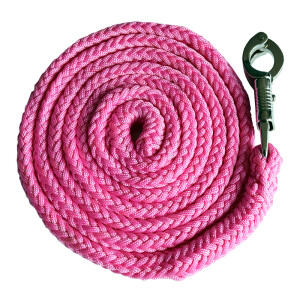 Lead-rope "Meadow" with panic hook pink
