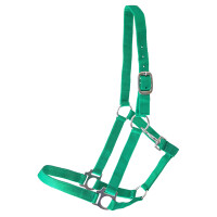 Synthetic halter "Meadow" green Full