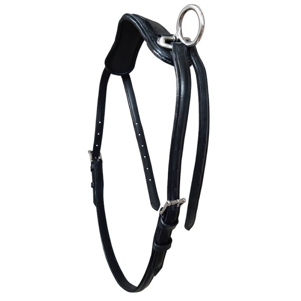 Neck strap "Top Class" for doubles black Pony