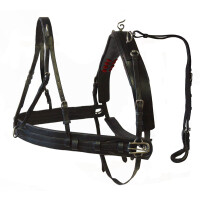 Pair harness "Basic Plus", Pony black