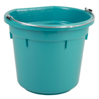 Feed and Water Bucket FlatBack aquamarin