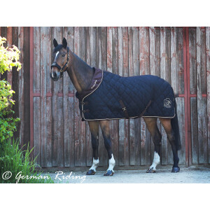 Stable blanket "Exclusive Collection" Gold Edition black-brown 115 cm