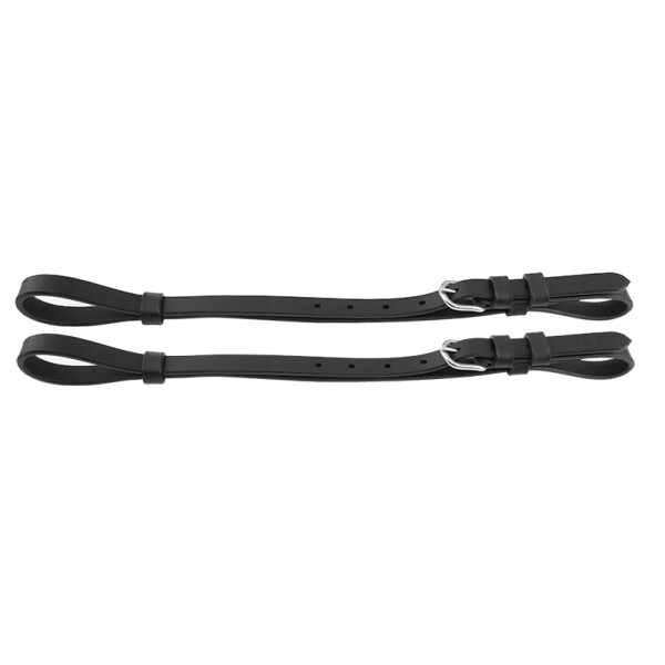 Thills strap for breeching "Basic Plus", pair black Mini-Minishetty