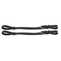 Thills strap for breeching "Basic Plus", pair black Shetty