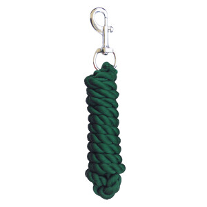Lead-rope "Twist", snap hook dark green