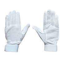 Riding Glove "Cotton" white XL