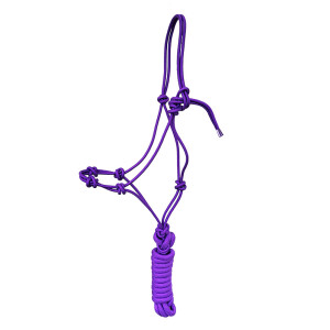 Knothalter "4 knots" incl. rope Full purple