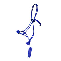 Knothalter "4 knots" incl. rope Full royal blue