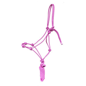 Knothalter "4 knots" incl. rope Full pink