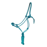 Knothalter "4 knots" incl. rope Full teal