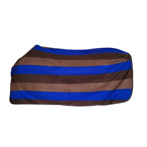 Anti-sweat-rug "Stripes" 135 cm blue-brown