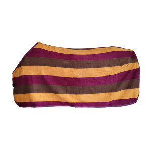 Anti-sweat-rug "Stripes" 135 cm lilac-brown