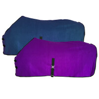 Fleece rug "Duval" 125 cm purple